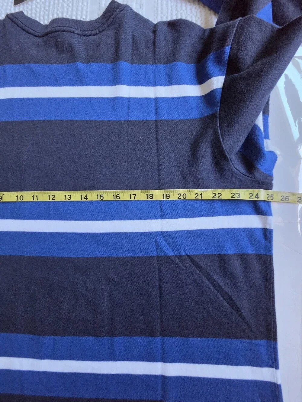 Levi's Men's Navy, Blue & White Striped Loose⁷ Pocket Tee